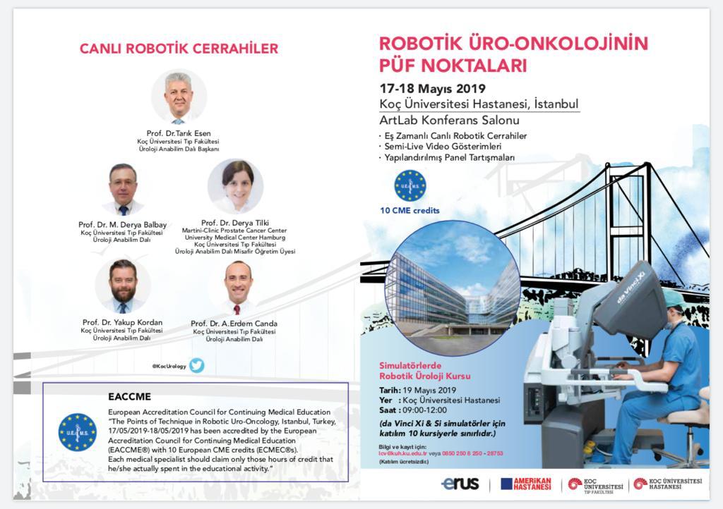 Robotik Üro-Onkolojinin Püf Noktaları Toplantısı